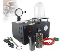 Fonderie d'or électrique, four de 3 kg, machine de coulée sous vide, outil de moulage de bijoux à haute température de 2 L, 3 pi3/min, moulage à la cire perdue combiné avec cloche et creuset