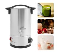 Fondeur de cire 8L/10L/12L/15L pour la fabrication de bougies, four électrique de fonte de cire de 1,8 kw, Pot de fusion de cire en acier inoxydable, Kit de Machine chauffante de cire 15L Black