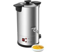 Fondeur de cire, capacité de 10,5 quarts, contrôle précis de la température, argent