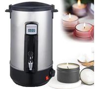 Fondeur de cire pour la fabrication de bougies, grand pot de fusion de cire électrique de 8 à 35 litres avec bec verseur facile, contrôle de température de 86 °F-230 °C, 20 l