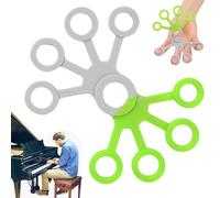 Fondeureur du doigt de silicone, exerciseur de doigt de piano,Exercice d'extension du doigt pour la guitare de force - Musiciens d'exercice d'escalade d'escalade d'escalade pour les athlètes