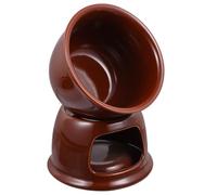 Fondoir à Chocolat en Céramique Marron, 1 Set pour Fromage