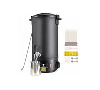 Fondoir à Cire Électrique 10 L Grande Capacité Pot de Fusion Cire Bougie 1100 W Bec Verseur Machine à Fondre la Cire Réglage
