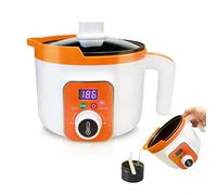Fondoir à cire électrique avec écran LED, fondoir numérique pour cire de bougie avec bec verseur, machine à bougies à température constante