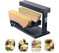 Fondoir à Fromage à raclette Appareil à raclette professionnel, appareil à fondre électrique à double zone de chauffe, appareil à fondre traditionnel à chauffage rapide
