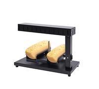ANGDI Fondoir à Fromage Commercial, fondoir à Fromage électrique pour raclette, Gril à Chauffage Rapide 750 W, Double Zone de Chauffage, meule à Fromage à Angle réglable