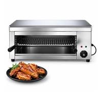 Fondoir À Fromage Électrique 2000 W, Acier Inoxydable | Salamandre De Comptoir Avec Grille Réglable, For Faire Fondre Le Fromage Et Griller Des Sandwichs