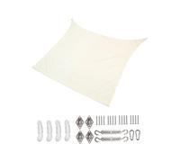 FONDOTIN 1 Ensemble Tonnelle de Protection Solaire Extérieure Imperméable UV pour Courtyard pour la Chaleur et Profiter de Environnement Extérieur