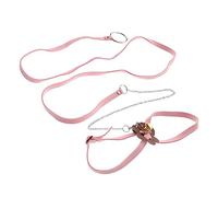 FONDOTIN 1 pièce Laisse de Traction pour Tortue avec Sangle Laisse de Promenade pour Animaux de Compagnie Couleur Rose pour Activités Extérieures Sorties Couleur Couleur Aléatoire