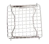 FONDOTIN 1 pièce Rack de Barbecue Acier Inoxydable Support Portable pour Picnics et Camping Aux Températures Pratique pour Grillades et Réchaud