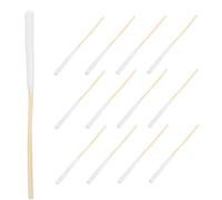 FONDOTIN 10 Cotton Tips Applicators With Wooden Sticks For Precise Facial Skincare Application Disposable Beauty Tools For Microblading And Makeup Touch Up