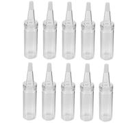 FONDOTIN 10 Pièces Biberons Alimentation pour Petits Animaux Transparent Kit de Biberons pour Hamsters et Petits Mammifères Nourrissage Doux et Facile pour Nouveaux Propriétaires