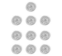 FONDOTIN 10 pièces Cloches Creuses Alliage Étain Pendentifs Légers pour Porte-clés et Décoration DIY Style Chinois