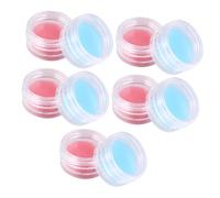 FONDOTIN 10 Pièces Lot de Bouteilles de Colle Argile Silicone pour Peinture Diamant Outil Rond de Bricolage pour Fixation de Strass sur Ongles Téléphones