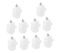 FONDOTIN 10 Pièces Pendentifs Mousse de Noël Suspendus Décorations Festives pour Chambre Fille et Sapin Résistants et pour Maison et Fête