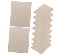 FONDOTIN 10 pièces Plaque Mica Micro Ondes Résistante Haute Température Couvercle Adaptable et Découpable Lot pour Protection et Réparation des Fours Micro Ondes