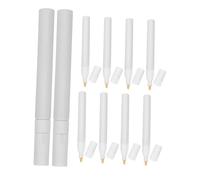 FONDOTIN 10 Pièces Recharges pour Marqueurs de Peinture Rechargeables Pointe Ronde Polyvalente Adaptées pour Retouches Dessin et Graffiti Compatible avec Plusieurs Marques