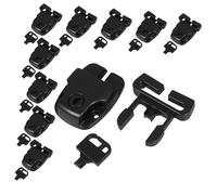 FONDOTIN 10 Pièces Spa Hot Tub Cover Replacement Latches with Keys Clip Locks for Hot Tub Cover Repair Kit Easy Installation and Secure Locking