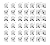 FONDOTIN 100 Codeurs de Molette Souris 9 Mm en Métal Remplacement Précis pour Réparation Interne Kit 100 Pièces pour Accessoires et Fournitures Souris Gaming et Bureautique