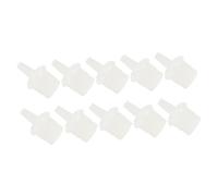 FONDOTIN 100 pièces Bouchons pour Flacons de Colle à Cils Lot de Bouchons de Remplacement Précis Plastique pour Contrôle Du Flux et Prévention de Obstruction Usage Professionnel et