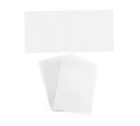 FONDOTIN 100 pièces Plastification Thermique Transparentes Mils Film Protecteur Imperméable pour Photos et Documents Décoloration Compatible Plastifieuse Thermique Pack