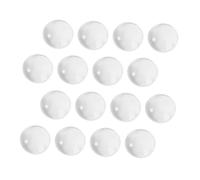 FONDOTIN 100 Pièces Transparent Glass Nail Color Charts Double Sided Display Board For Nail Art Salon And Manicure Practice