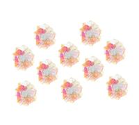 FONDOTIN 10pièces Balles Froissées Colorées pour Chats Jouets Interactifs Amusants pour Activité Intérieure des Félins Crissant Captivant pour Lutter Ennui