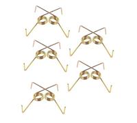 FONDOTIN 10pièces Ressorts Métalliques Pour Couvercle De Lave-linge De Rechange Pour Machine à Laver Ressorts De Suspension Installation Facile Durabilité Renforcée