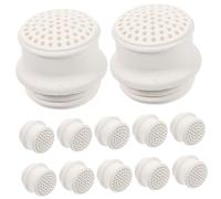 FONDOTIN 12 pièces Accessoires pour Lanterne à Gaz Buse Céramique pour Lampe à Kérosène Embout Nylon et Portable pour Éclairage Extérieur Camping