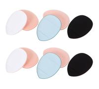 FONDOTIN 12 pièces Mini Makeup Puff Set Small Waterdrop Shape Dual-use Cosmetic Tool For Face Foundation Powder Application Portable And Skin-friendly Couleur Aléatoire Couleur Aléatoire