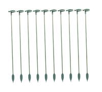 FONDOTIN 12 pièces Tuteurs de Plantes pour Orchidees Supports Plastique Réutilisables pour Plantes Pots Système de Soutien Élégant et Pratique pour Fleurs Intérieur