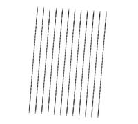 FONDOTIN 12 pièces U Shaped Spiral Scroll Saw Blades Accessories Set Mini Hand DIY Tool High Hardness Steel Replacement