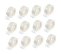FONDOTIN 12 rouleaux Points Adhésifs Doubles Faces Transparente Colle Amovible Sans Trace pour Ballons et Décorations de Mariage Points Stickers pour Fêtes et Loisirs Créatifs