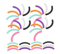 FONDOTIN 120 Pièces Silicone Eyelash Curler Pads Replacement High Elasticity Curler Refills Easy To Use And Enhance Makeup Performance