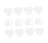 FONDOTIN 12pièces Pierre Naturelle Forme De Cœur De Décorations Pierre Pour Énergie Et Harmonisation Des Chakras Accessoire Créatif Et Chic Pour Décor De Maison