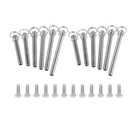 FONDOTIN 13ensembles Kit de Réparation Éventail Pliant Rivets Métalliques et Écrous de Remplacement de Fanette Disponibles Accessoires de Réparation Professionnelle pour Éventails