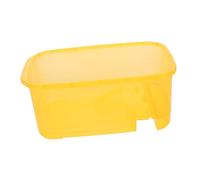 FONDOTIN 1ensemble Boîte De Nourriture Plastique pour Tortues Réservoir Transparent pour Reptiles avec Plateforme De Bain pour Élevage De Tortues Et Autres Animaux De Compagnie