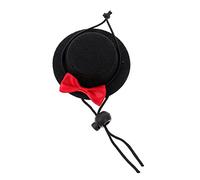 FONDOTIN 1ensemble Costume Amusant pour Petit Animal avec Chapeau Et Nœud Accessoires Décoratifs pour Rongeurs Et Animaux De Compagnie pour Photos Et Fêtes