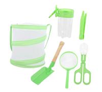 FONDOTIN 1ensemble Kit Observation Insectes Cage Portable Maille pour Exploration Extérieure Comprend Accessoires Filet Pince à Insectes Loupe Collecteur Et Pelle pour Intérêt pour