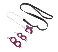 FONDOTIN 1ensemble Laisse pour Sugar Glider Corde De Traction Résistante Aux Morsures Accessoire pour Petits Animaux Promenade Extérieur Couleur Aléatoire