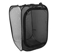 FONDOTIN 1pièce Incubateur Observatoire pour Plantes Couverture Protectrice De Ventilée Noir Cage Pliable pour Insectes Et Élevage De