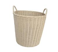 FONDOTIN 1pièce Panier De Rangement Woven Pour Linge Et Jouets Panier Portable Pour Vêtements Et Accessoires Petite Pour Chambre Maison