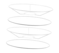 FONDOTIN 2 ensembles DIY Lamp Frame Iron Rings For Table And Floor Lamps Retro Modern Lampshade Brackets Diameter Rings For Custom Light Shades