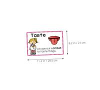 FONDOTIN 2 Ensembles Early Education Posters for Cognitive and Sensory Development Visual Stimulation Cards for Preschool Home Learning