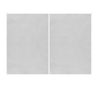 FONDOTIN 2 feuilles Film Protecteur Laptop Brushed Argenté Autocollant Antirayures Compatible Ordinateurs Portables Moins