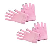 FONDOTIN 2 paires Hydratants Gel Doux pour Mains Sèches et Gercées Soin Peau Nocturne Roses Outil de Soin Mains