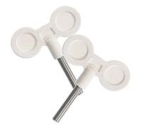 FONDOTIN 2 pièces Clé de Boîte Musique Tige Clé Remontage Métal pour Mécanisme Boîte Musique Réparation DIY