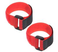 FONDOTIN 2 pièces Colliers Anti-croassement Poulet Flexibles Rouge Lot de Réglables pour Usage Quotidien Confortables et Ajustables pour Coqs