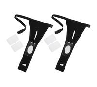 FONDOTIN 2 Pièces Culottes pour Chiennes Chaleur Réutilisables et Ajustables Couches Lavables pour Femelles Protection Hygiénique Anti- pour Chiens Période Physiologique