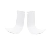 FONDOTIN 2 pièces Distributeur Moussant Mural Blanc avec Bac Récupérateur Plateau Anti-Gouttes pour Machine Automatique de Nettoyage Usage Domestique et Professionnel Pratique